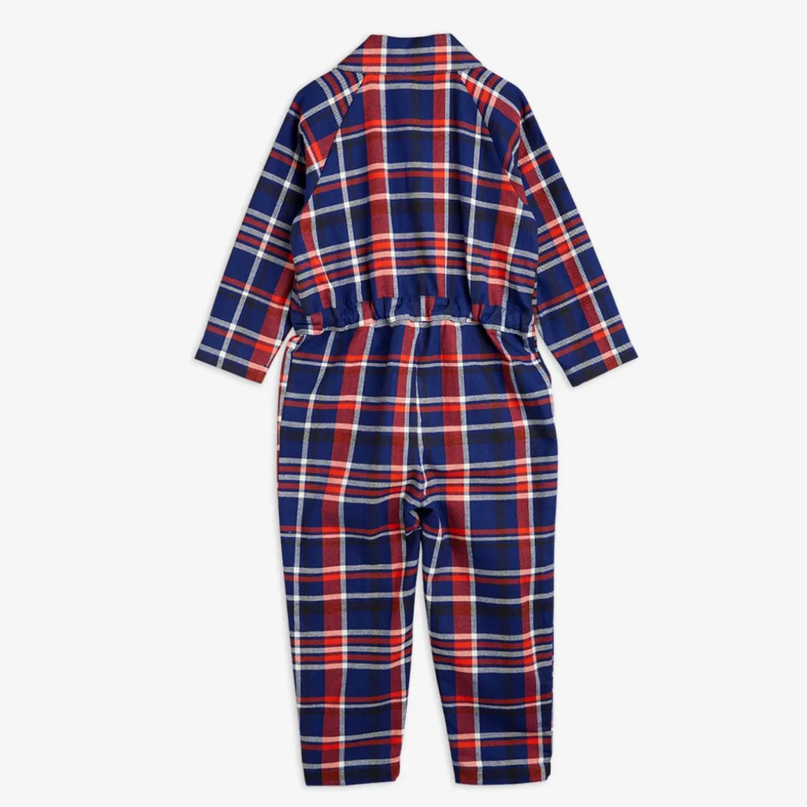 Check Vävd Flanell Jumpsuit
