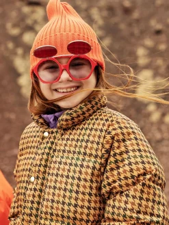 Houndstooth Puffjacka