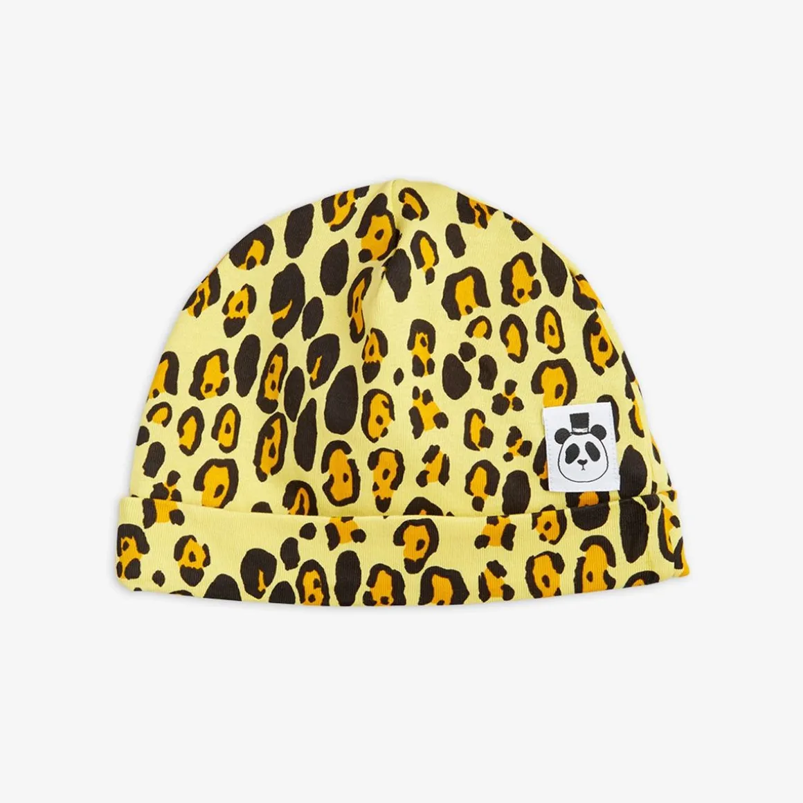 Leopard Beanie Gul