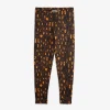 Leopard Borstade Leggings