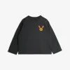 Medal Broderad Långärmad T-Shirt
