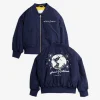 Mini Rodini Society Broderad Baseballjacka