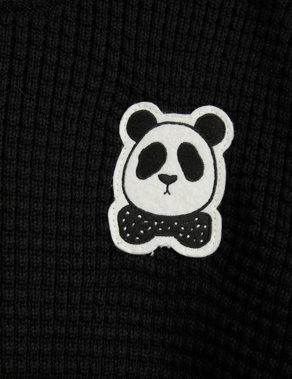 Panda Stickad Tröja