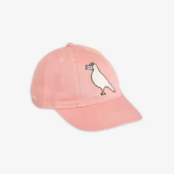 Pigeon Broderad Keps Rosa