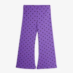 Polka Dot Utsvängda Byxor