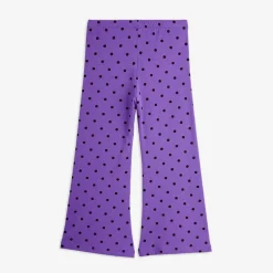 Polka Dot Utsvängda Byxor