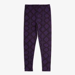 Snakeskin Leggings Lila