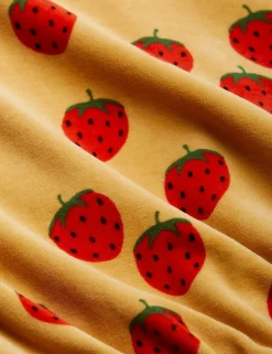 Strawberries Velour Shorts