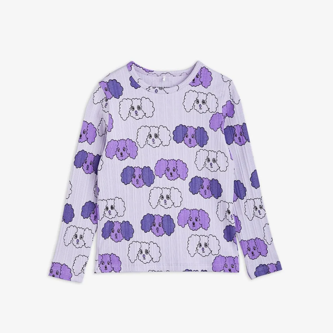 Upcyclad Fluffy Dog Långärmad T-Shirt